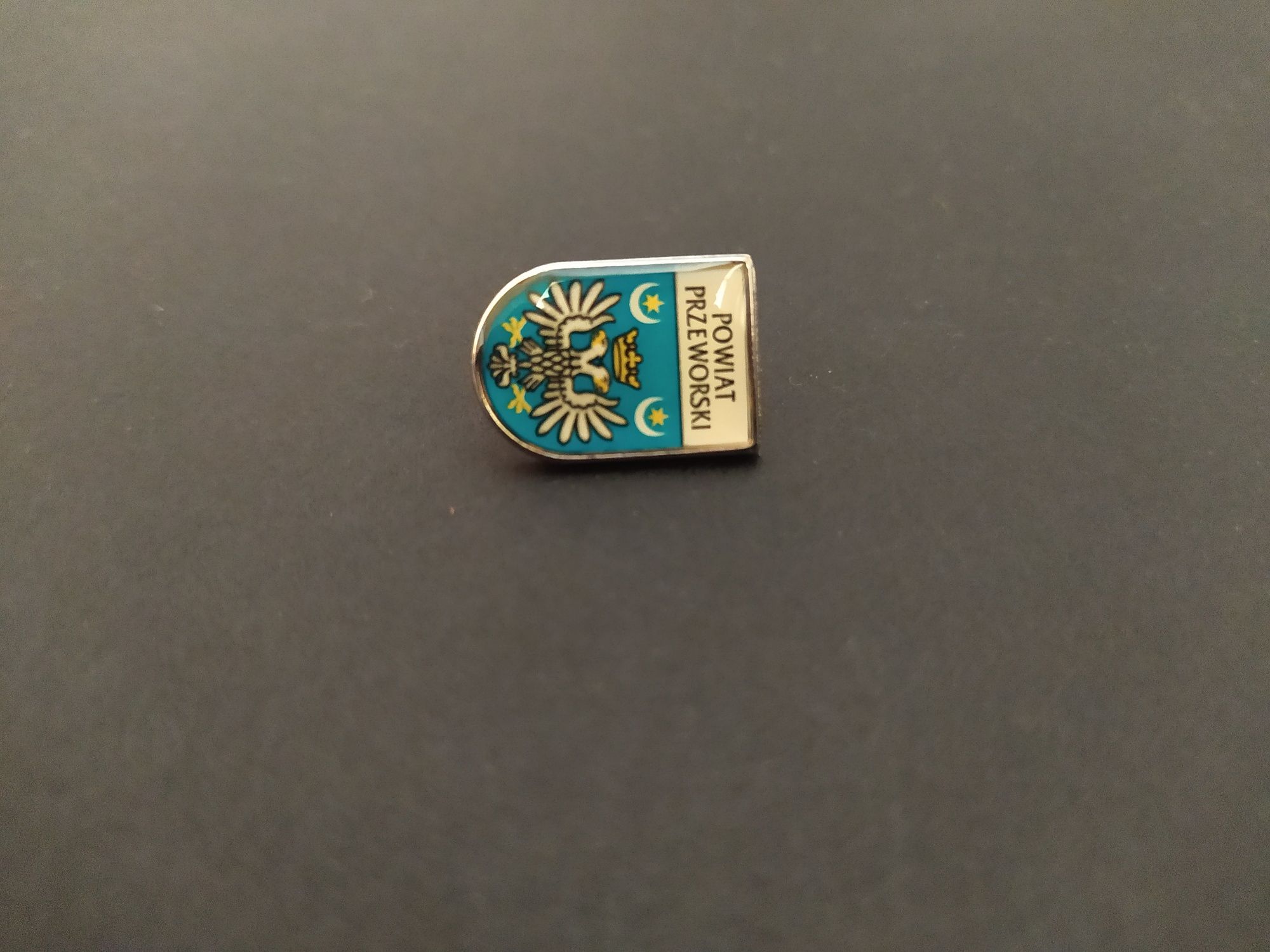 Pin herb odznaka przypinka powiat przeworski