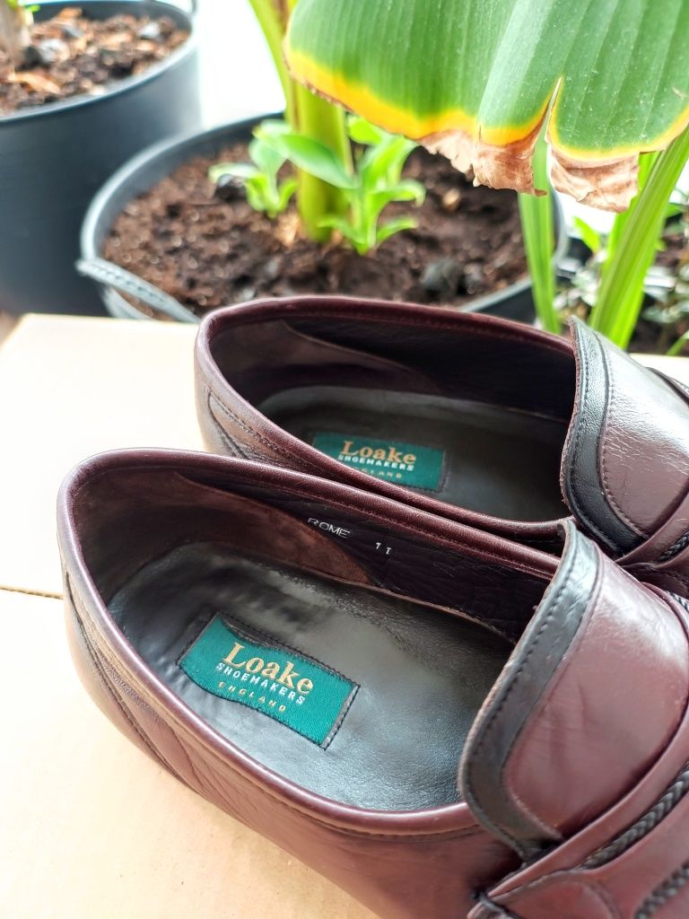Чоловічі мокасини лофери Loake 46р