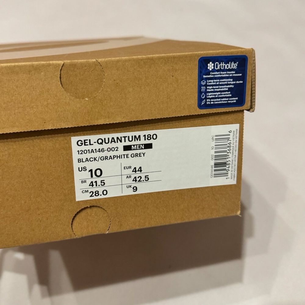 Нові кросівки Asics Gel Quantum 180 Cumulus Nimbus 44 розмір