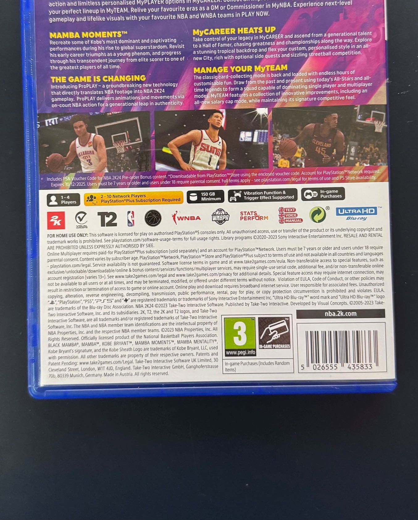 gra NBA2K24 PlayStation 5 PS5