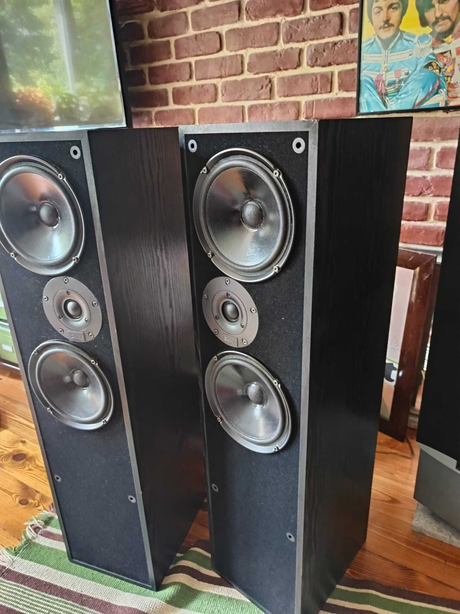 Amplituner Toshiba SA-735 gramofon demon quartz DP-21F