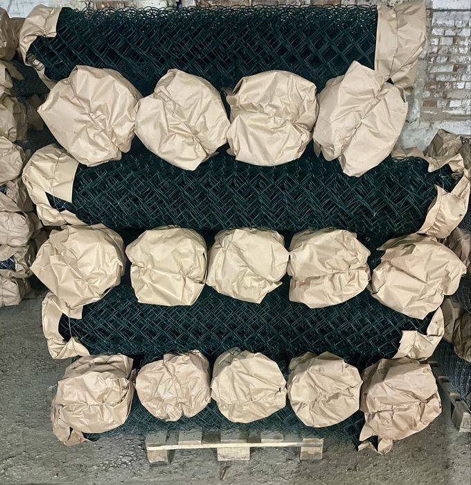 Сітка рабиця з ПВХ покриттям зелена,забор,сетка,огорожа від ВИРОБНИКА!