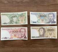 Banknot Banknoty PRL 50, 100, 200, 500 zł NIE UŻYWANE jak nowe !!