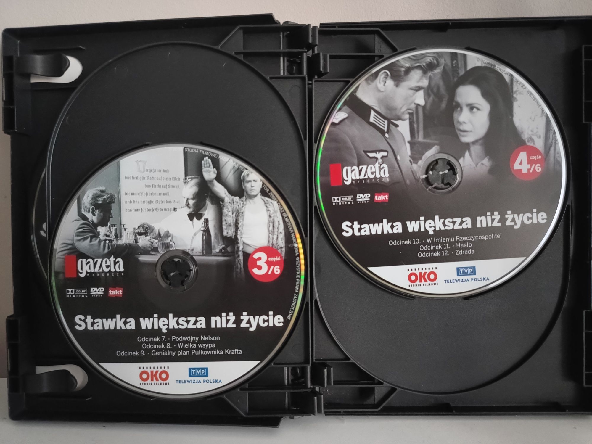 Stawka większa niż życie 18 odcinków na dvd