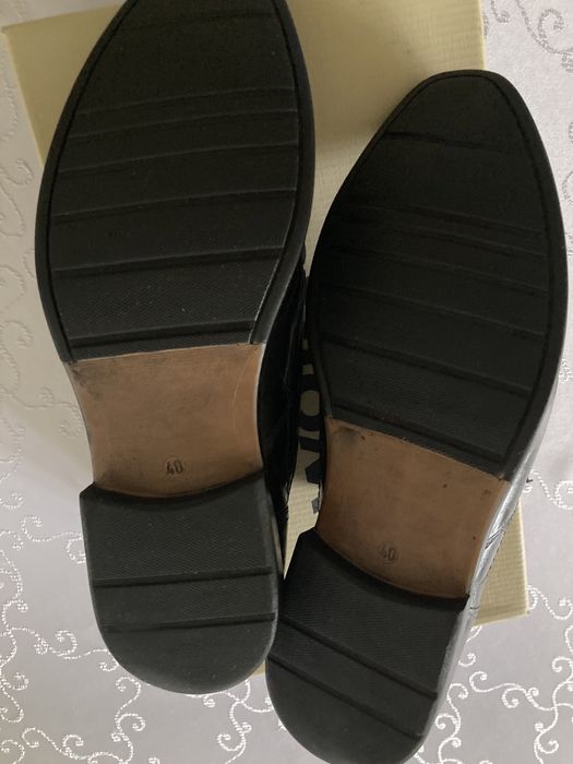 Półbuty Skórzane Wizytowe Premium Eleganckie Casualowe