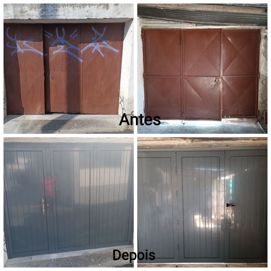Substituição e reparação de janelas, portas de alumínio