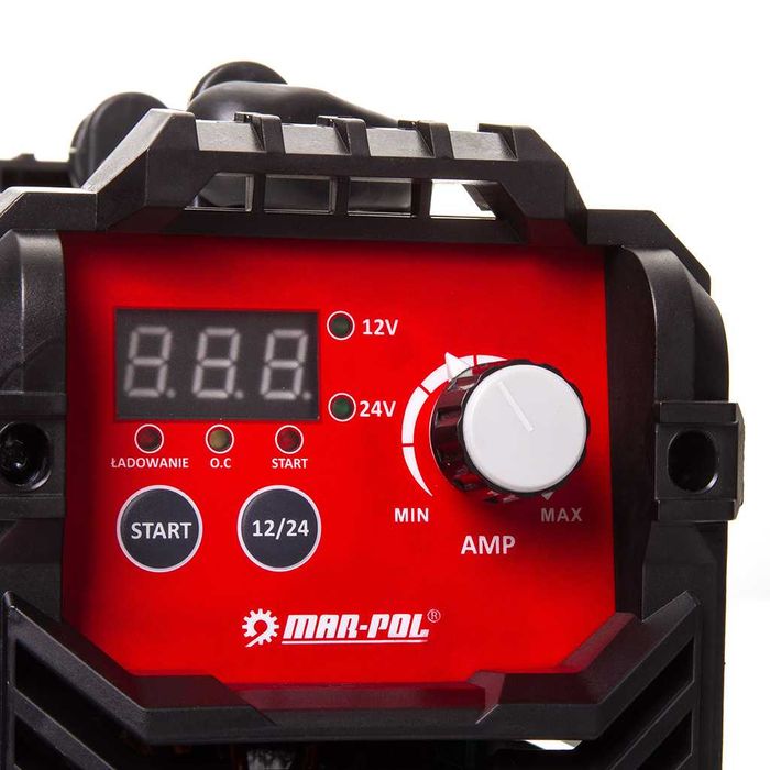 Prostownik Inwertorowy Samochodowy z Rozruchem 400A MAR-POL 12V / 24V