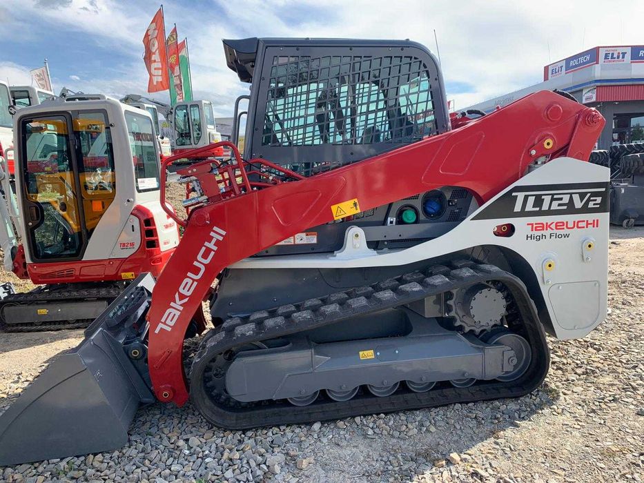 Ładowarka gąsienicowa Takeuchi TL12V2 high-flow bobcat cat t770