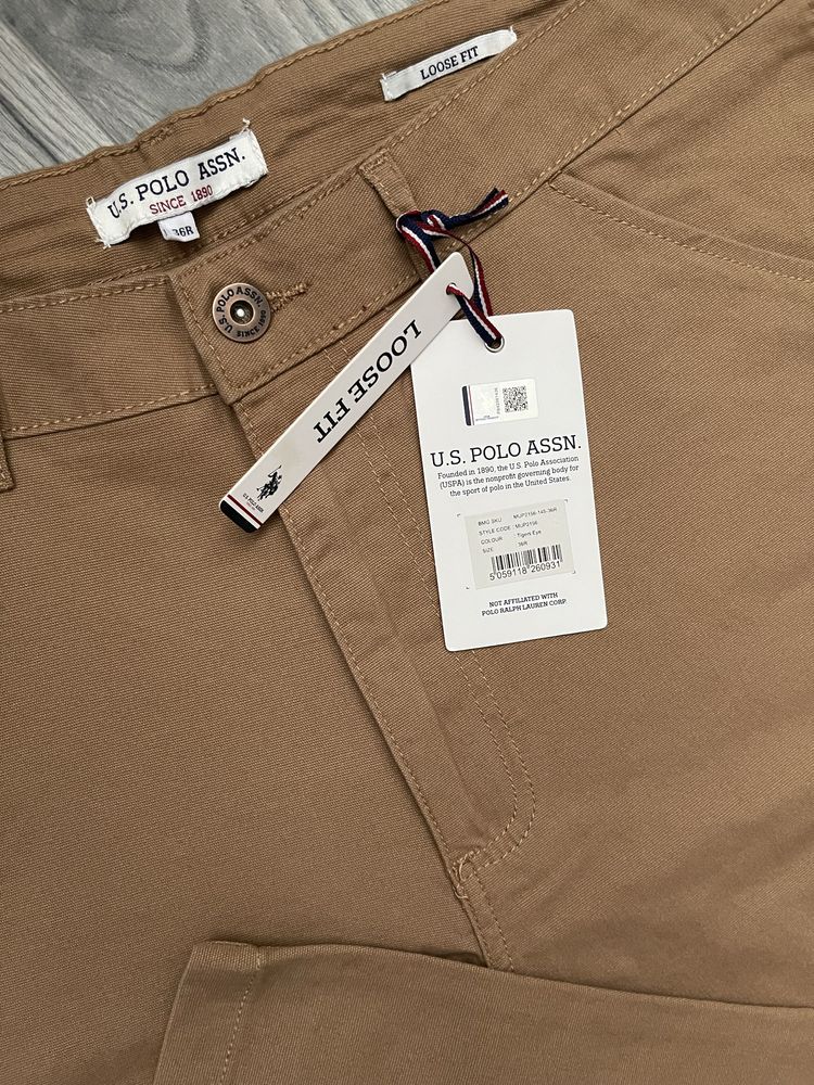Чоловічі брюки (джинси), U.S. Polo ASSN розмір 36R (XL), НОВІ ОРИГІНАЛ