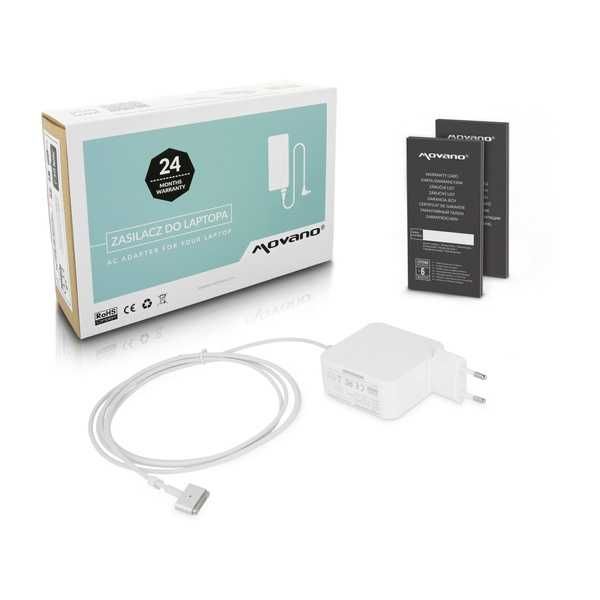 Ładowarka Zasilacz Movano 14.85v 3.05a (magsafe 2) - apple air A1436