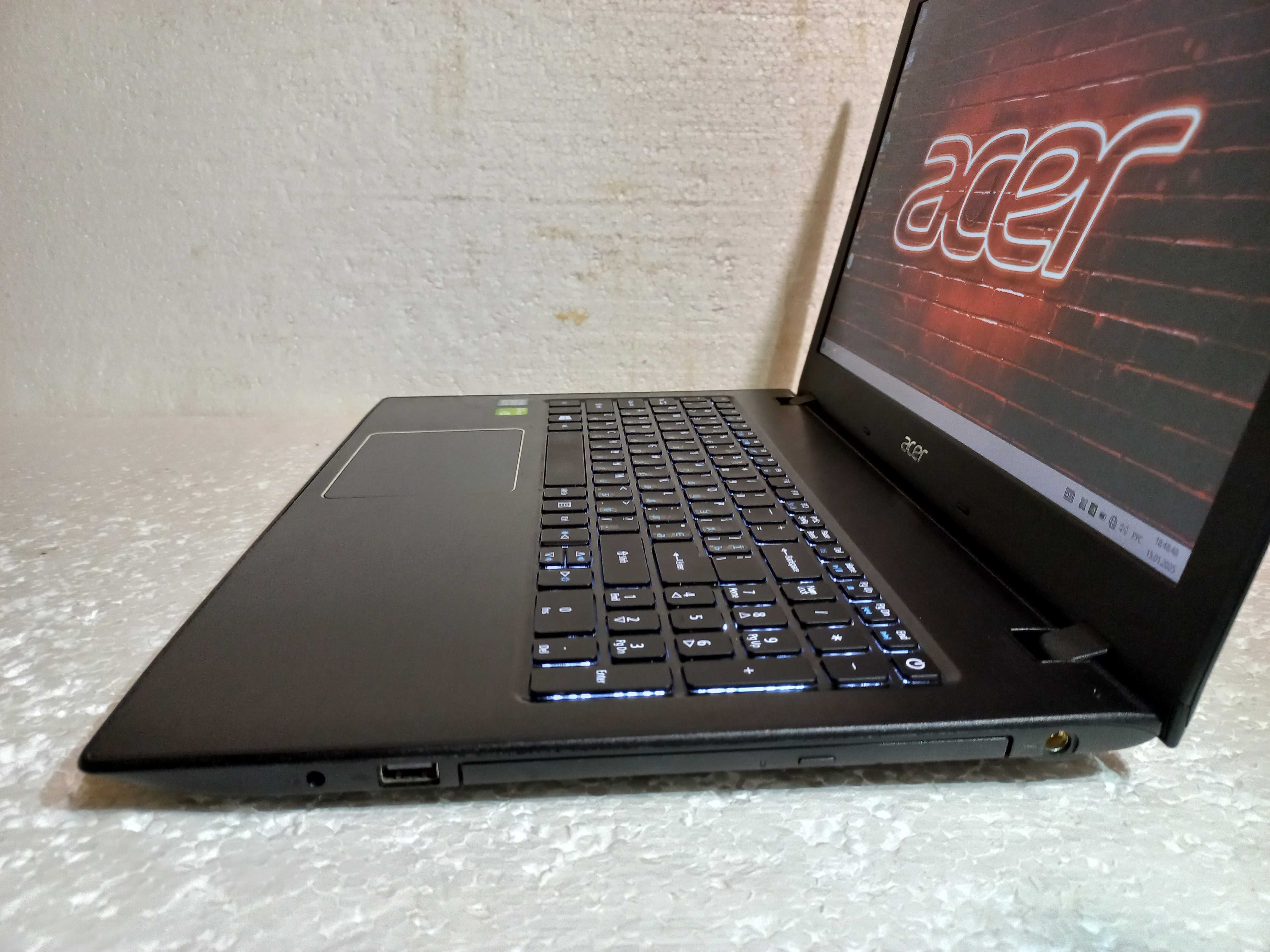 Игровой ЗВЕРЬ!! ACER 5 + (Core i7 8550U) + 16 RAM + ТОП Видео GDDR5