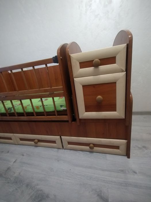 Дитяче ліжко-трансформер ,ліжечко дитяче