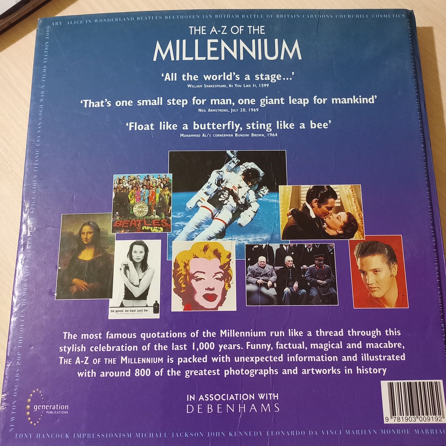 The A-Z of the MILLENIUM цікава книга англійською мовою