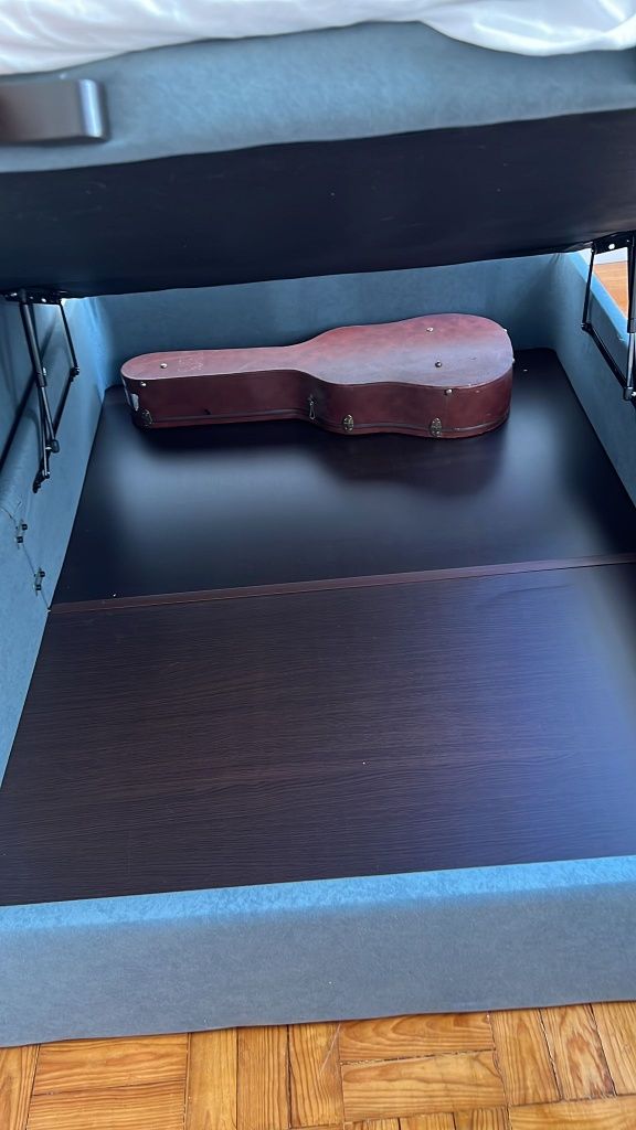 MOLAFLEX :  Cabeceira + Cama c/ arrumação 140x190
