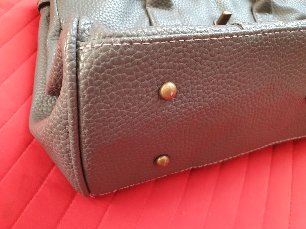 Skorzana torba Mullberry