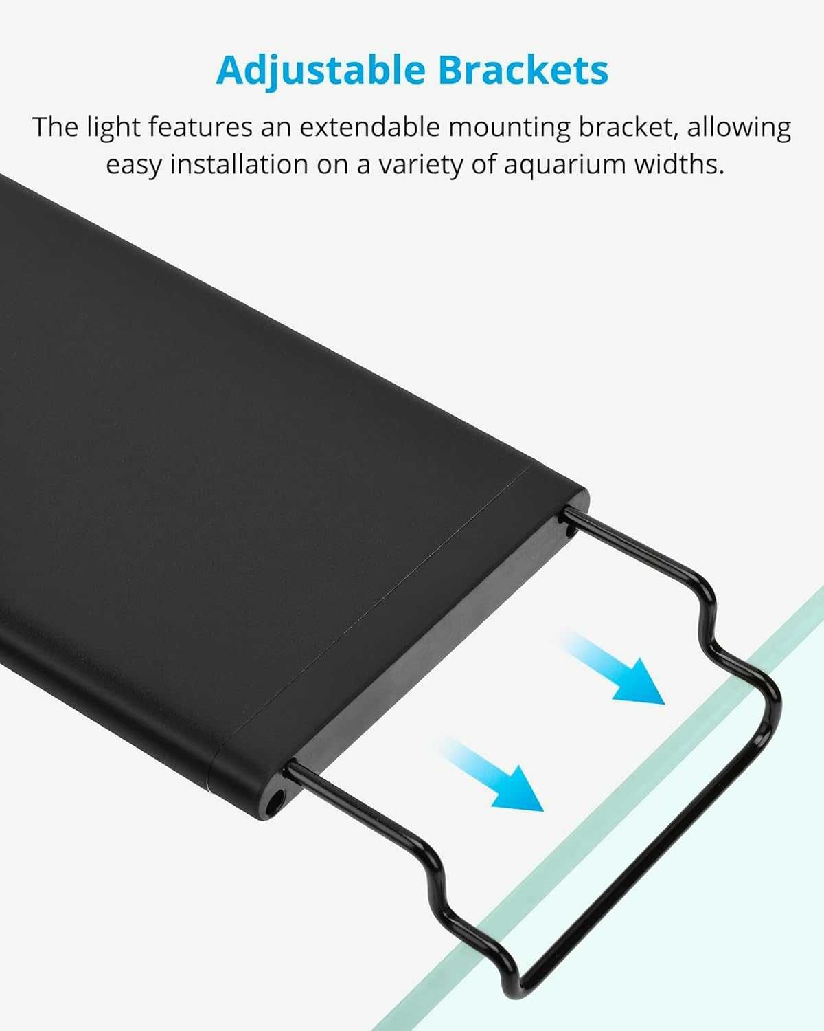 lampa akwariowa, Oświetlenie LED RGB+W regulowany tryb 24/7 NICREW