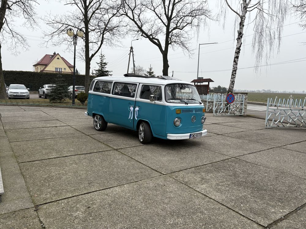Samochod do ślubu vw t2 1975