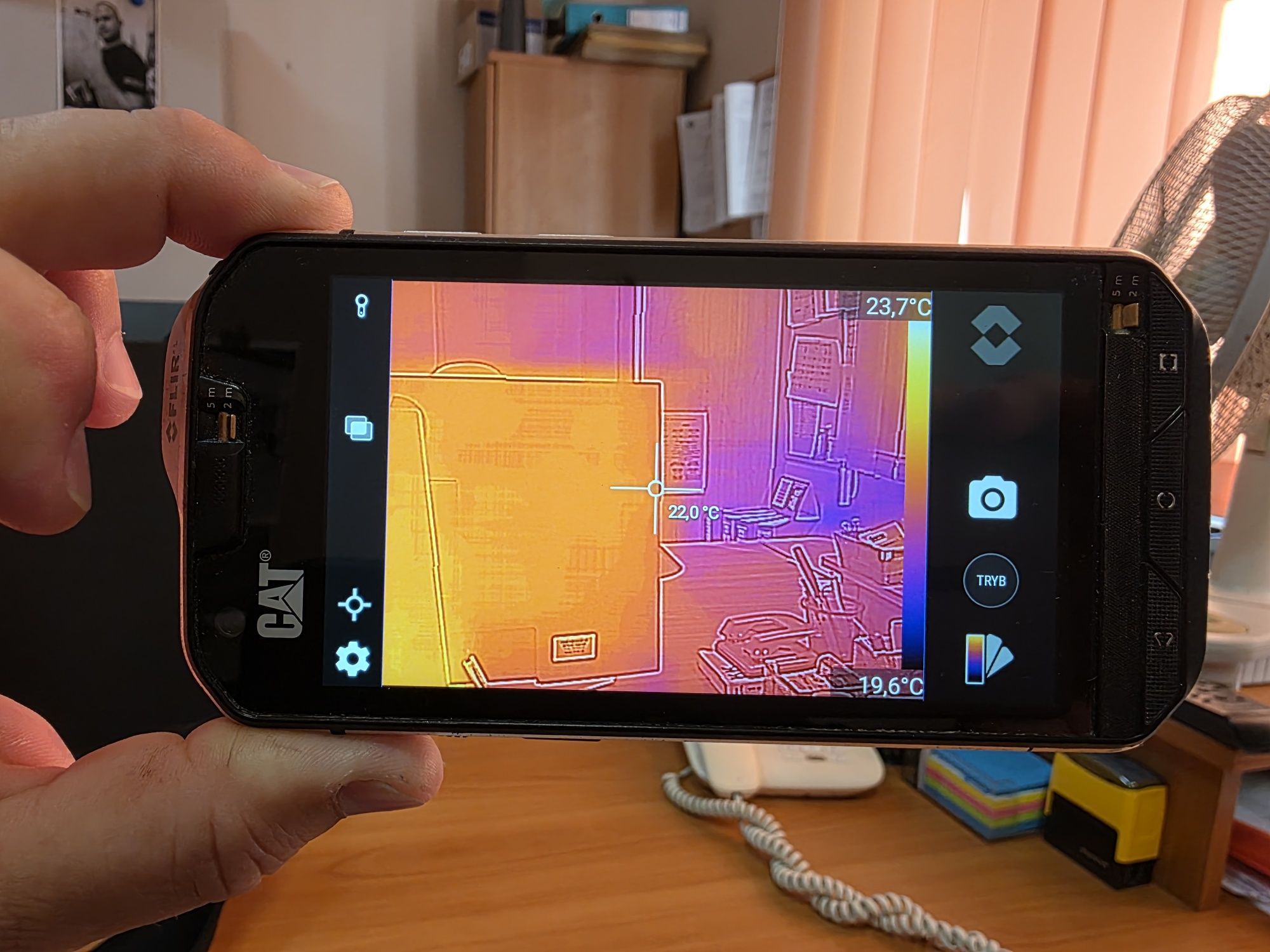 CAT S60 PL bez sim termowizja stan idealny