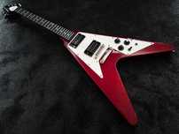 Greco FV-650 Flying V Cherry Red 1991