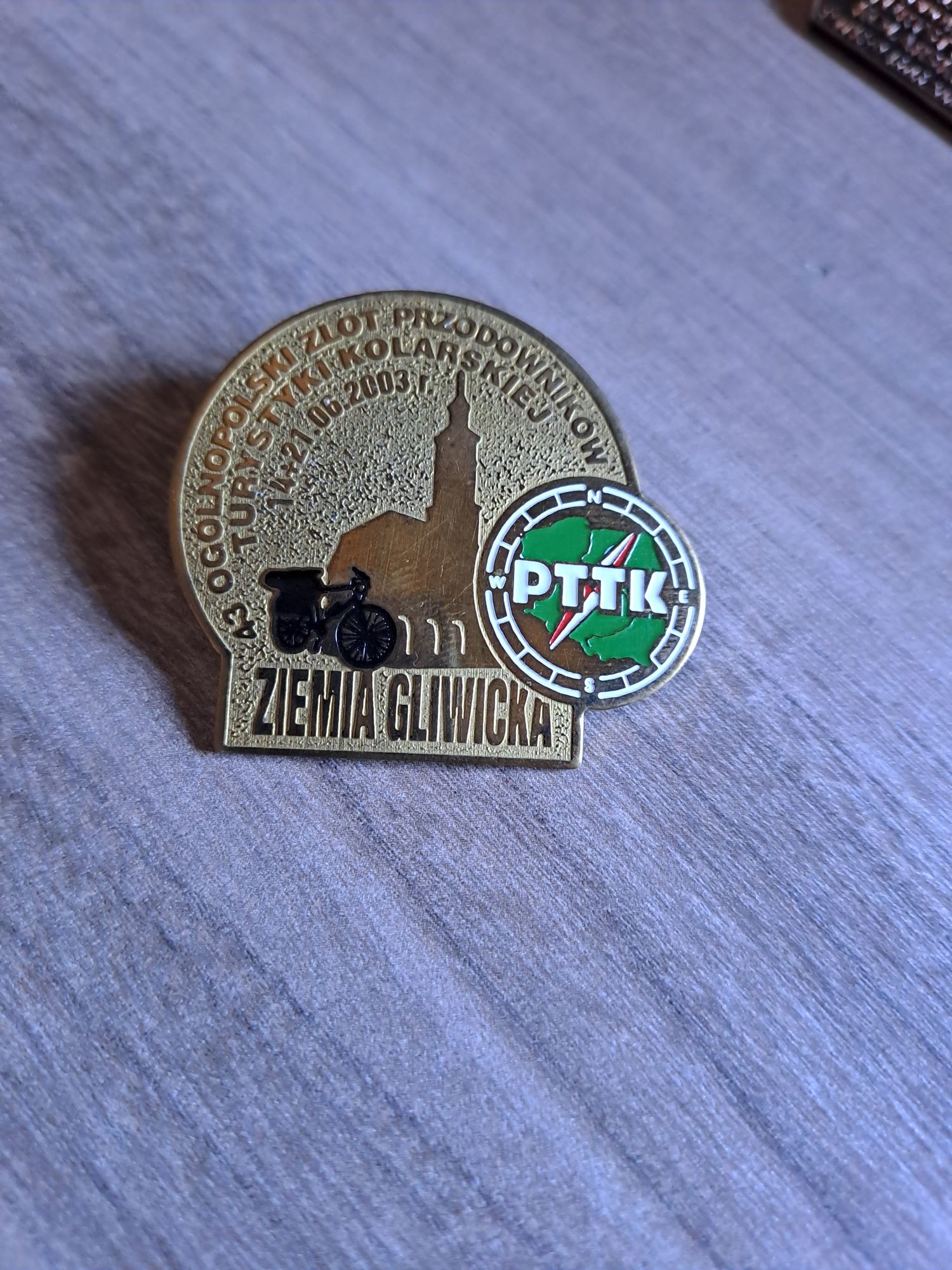 Odznaka pttk ziemia Gliwicka