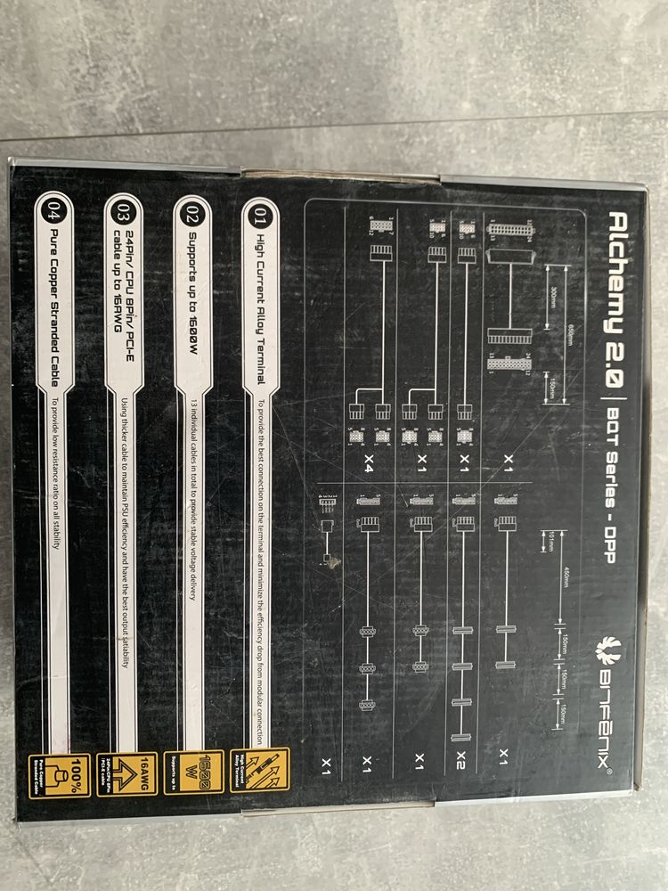 Kable komputerowe BitFenix alchemy 2.0
