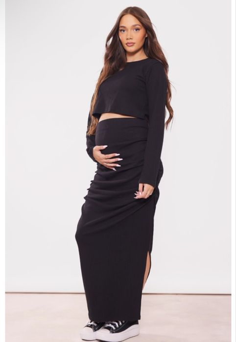 Кроп топ від бренду PLT, розмір S.