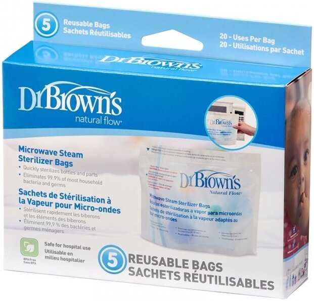 DR BROWNS Woreczki do sterylizacji nowe