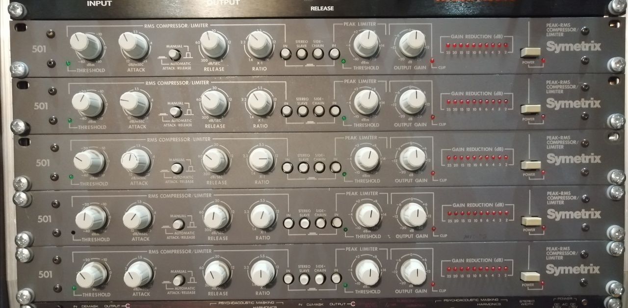 Kompresor Limiter vca Symetrix 501 USA dbx 160