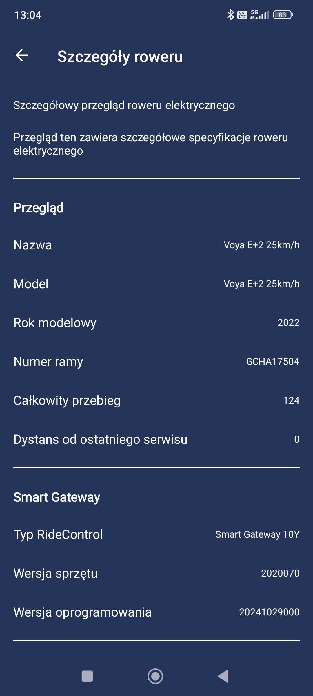 elektryk Momentum Voya E+2 by Giant pasek rozmiar L powystawowy