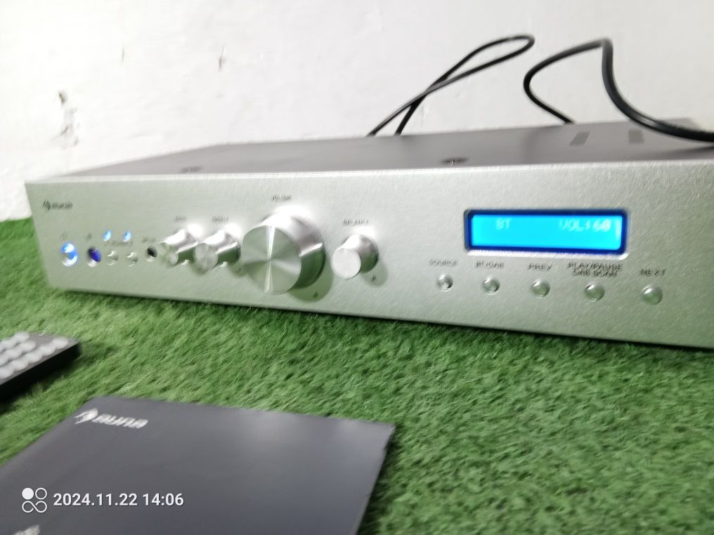 Auna wzmacniacz 400 watt , bluetooth , dab+ AMP-CD608

Cena 299 zł 

W