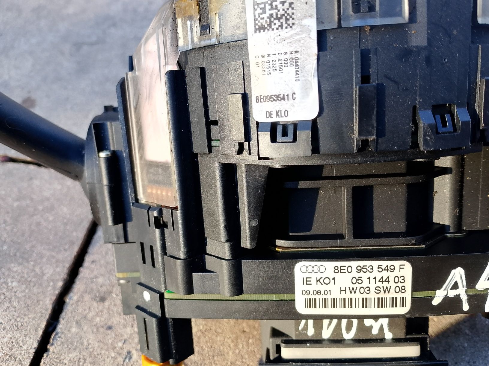 Pająk manetka przełączniki świateł Audi A4B6 8E0953.549F, 8E0953.541C
