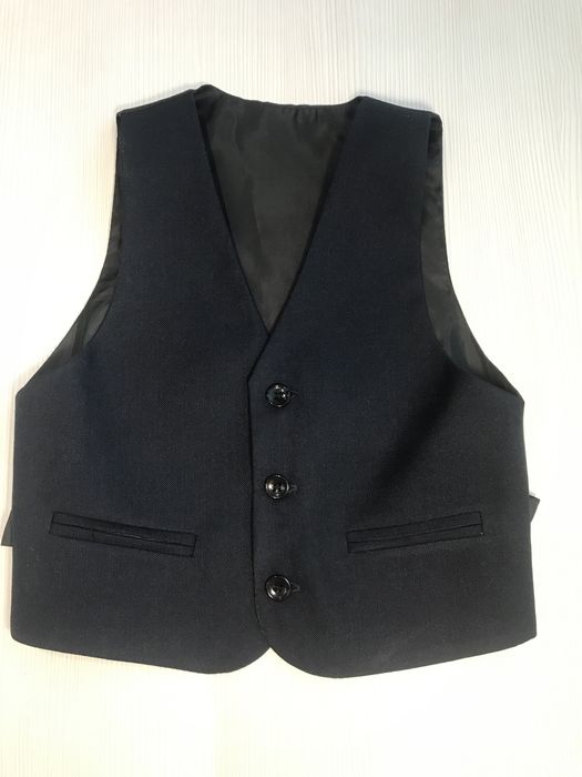 Шкільна форма костюм трійка темно синій