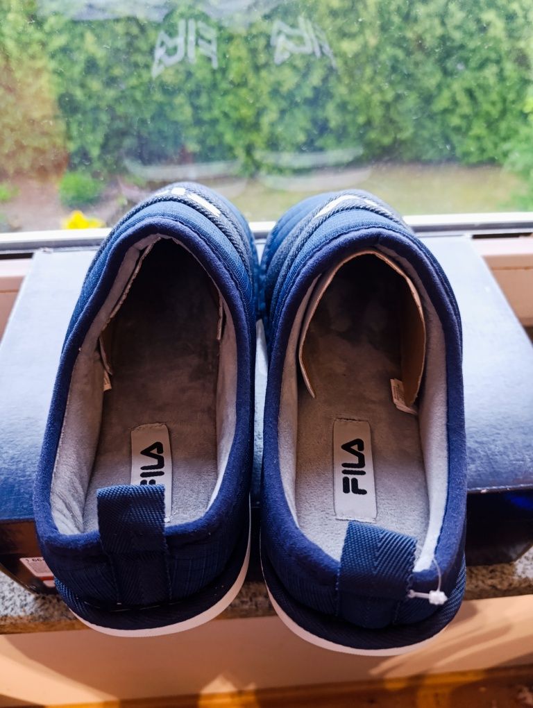 Kapcie granatowe męskie Fila rozmiar 41