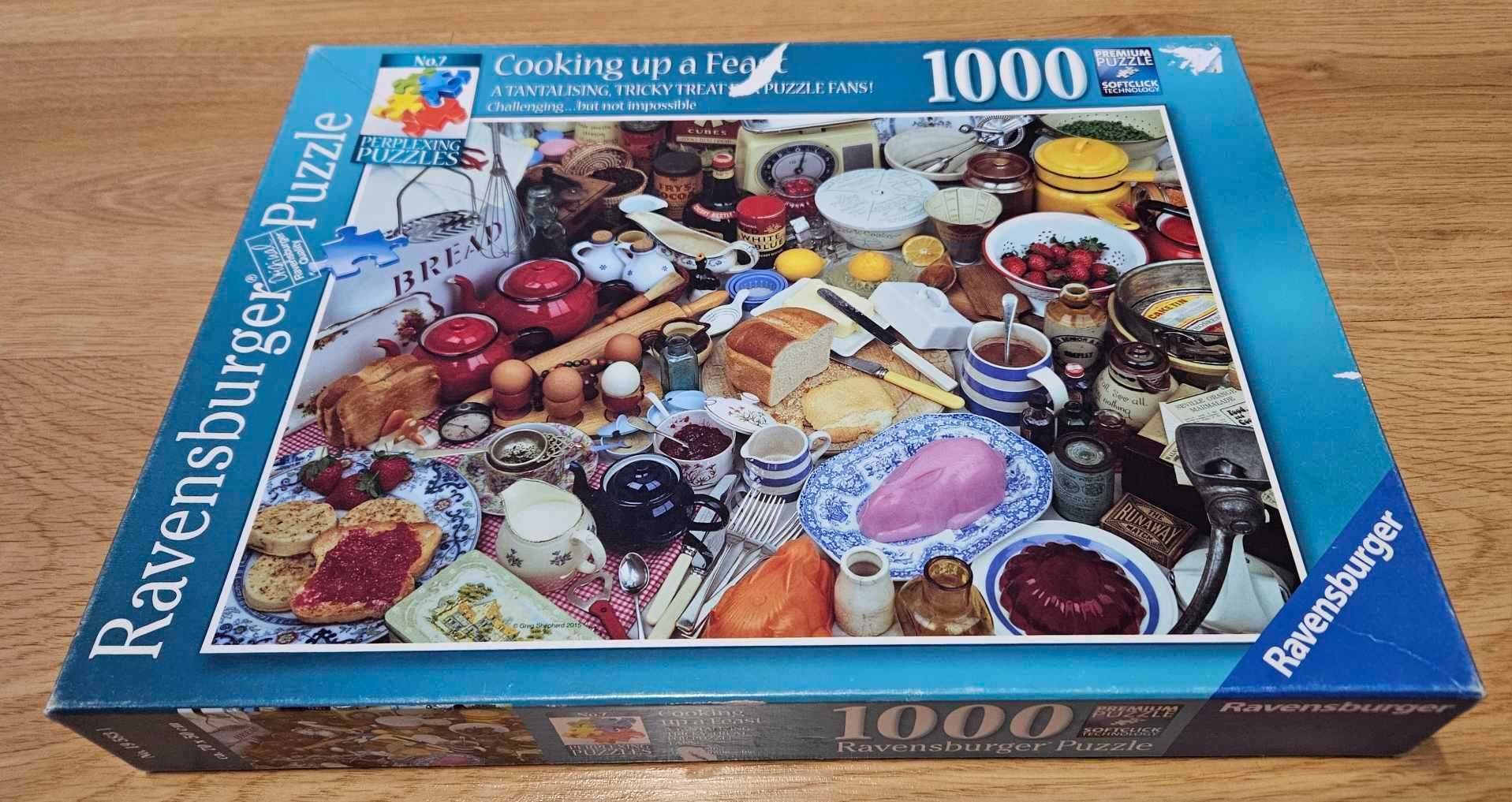 Puzzle Revensburger 1000 sztuk Cooking up a Feast