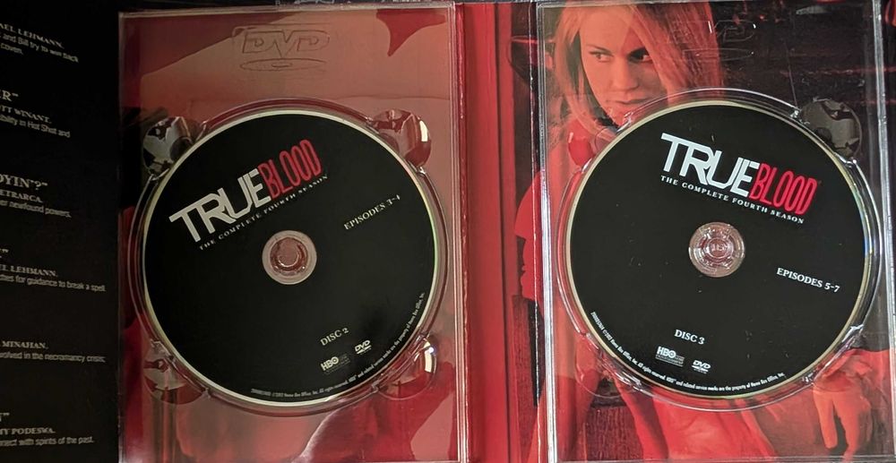 Sangue Fresco (True Blood) - Temporada 4 em DVD (5 discos) - Original