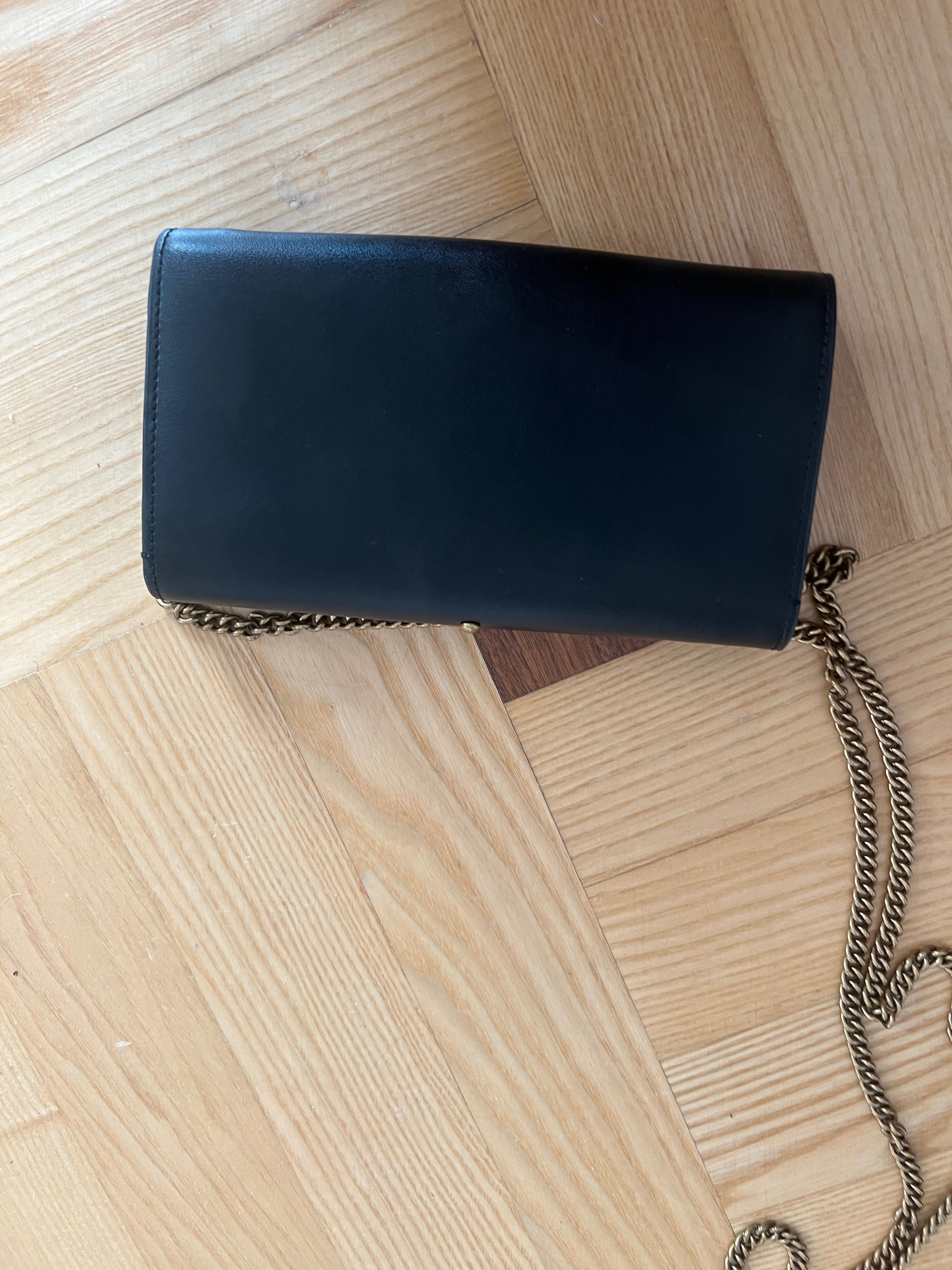 Pinko Mini Czarna Love One Wallet nowa oryginalna nieużywana