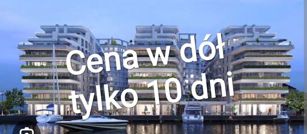 ! Waterfront ! nowy apartament 4 pokojowy
