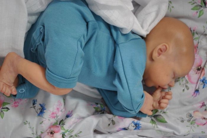 Lalka reborn Inka nowa pachnąca realistyczna niemowlę noworodek