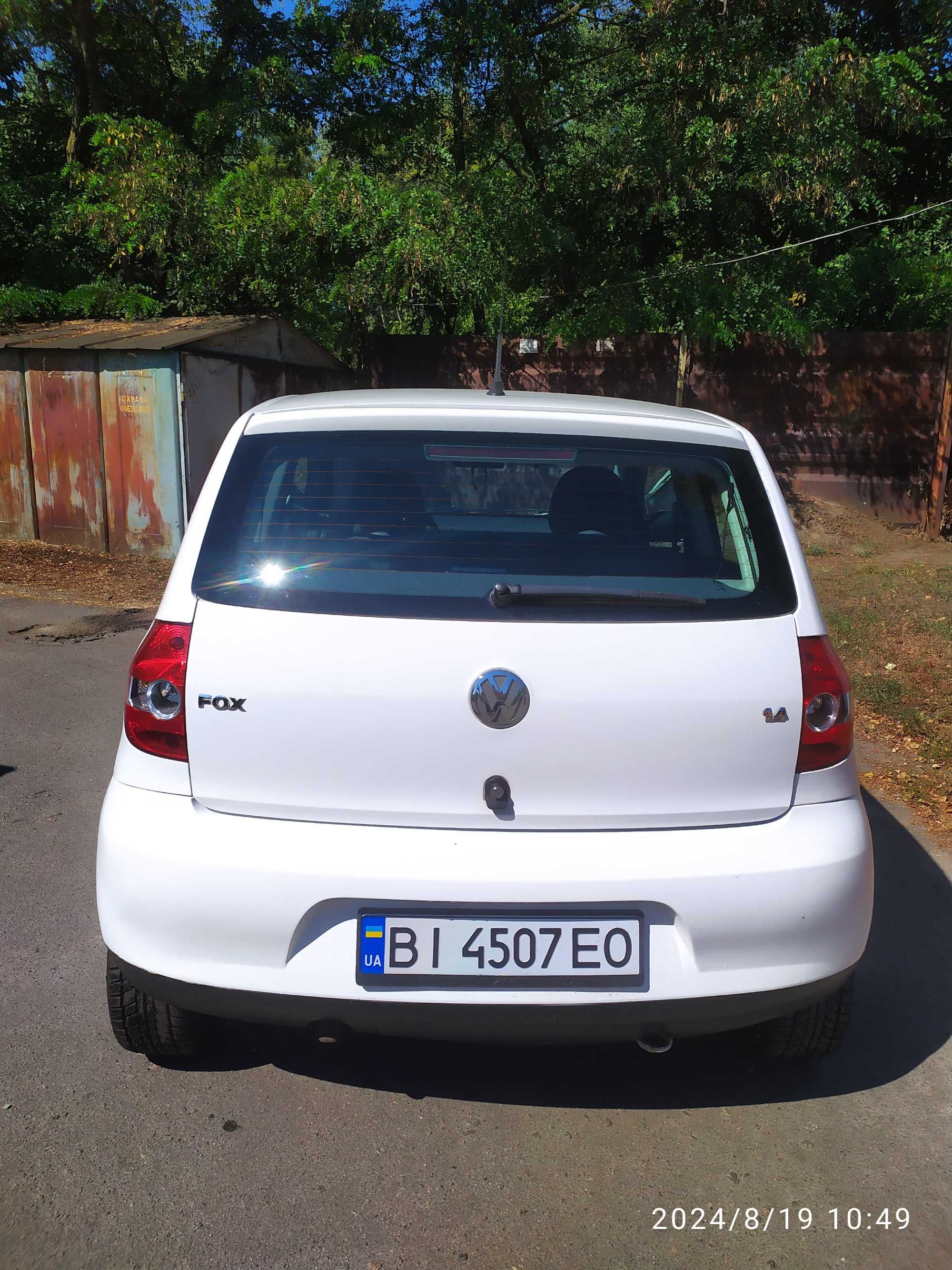 Авто VW Fox 2007р. 3700 дол.-торг.