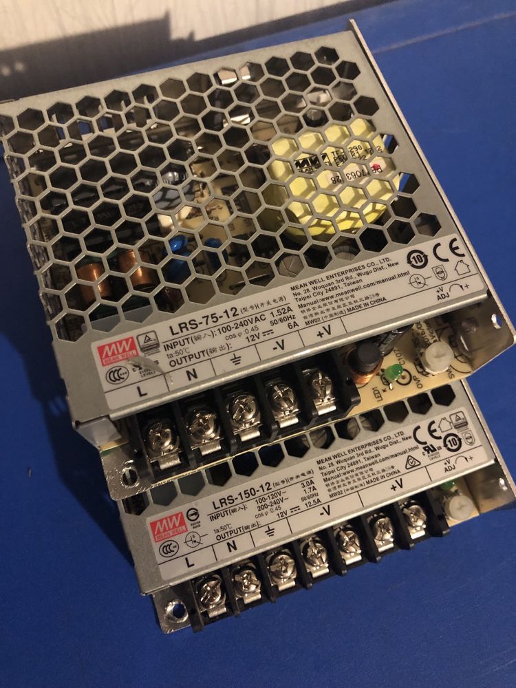 Блок живлення 12V постійного струму Mean Well MW LRS-150-12