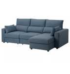 Sofá de 3 lugares com chaise longue