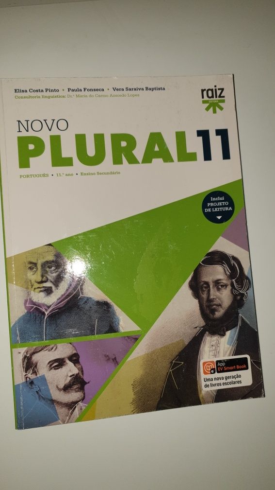 Manual Plural +Caderno de Atividades  do 11 Ano da Raiz