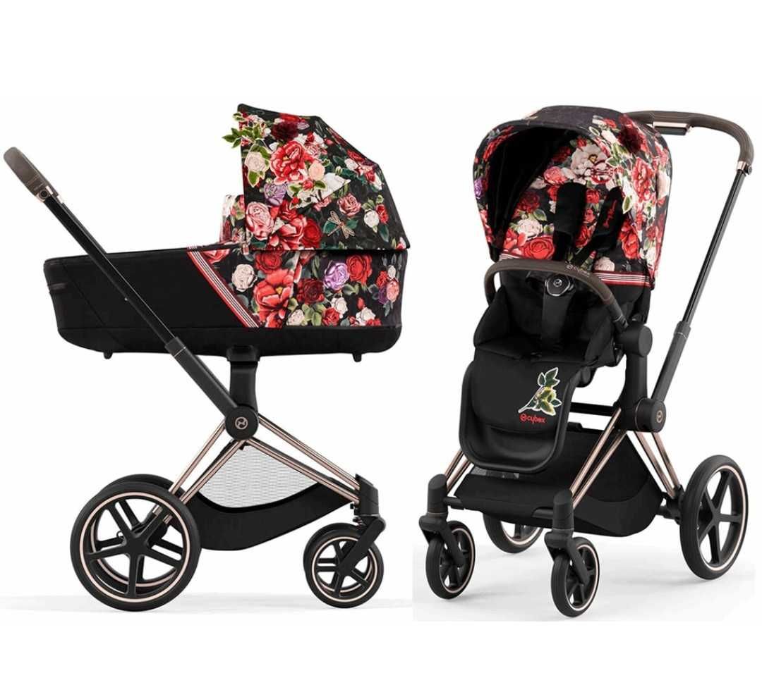 Wózek Cybex Priam 4.0 blossom dark 3w1