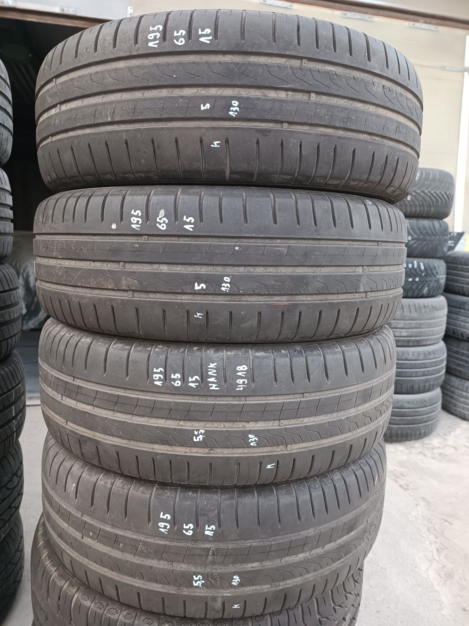 4X opony letnie Hankook 195/65/15