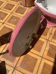 Sanitários vintage sacavém ( sanita, lavatório, bidé ) Rosa e branco