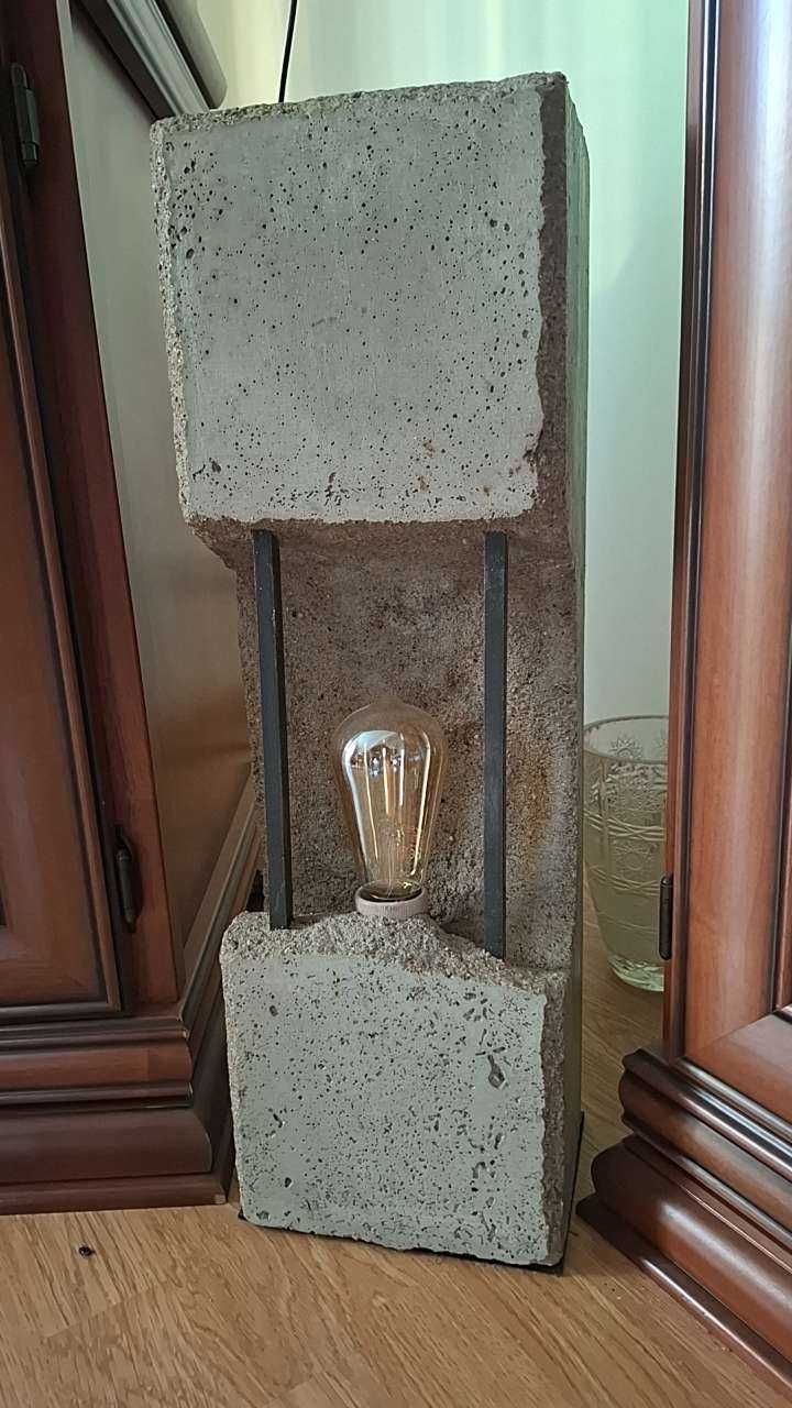 Industrialna Lampa Betonowa