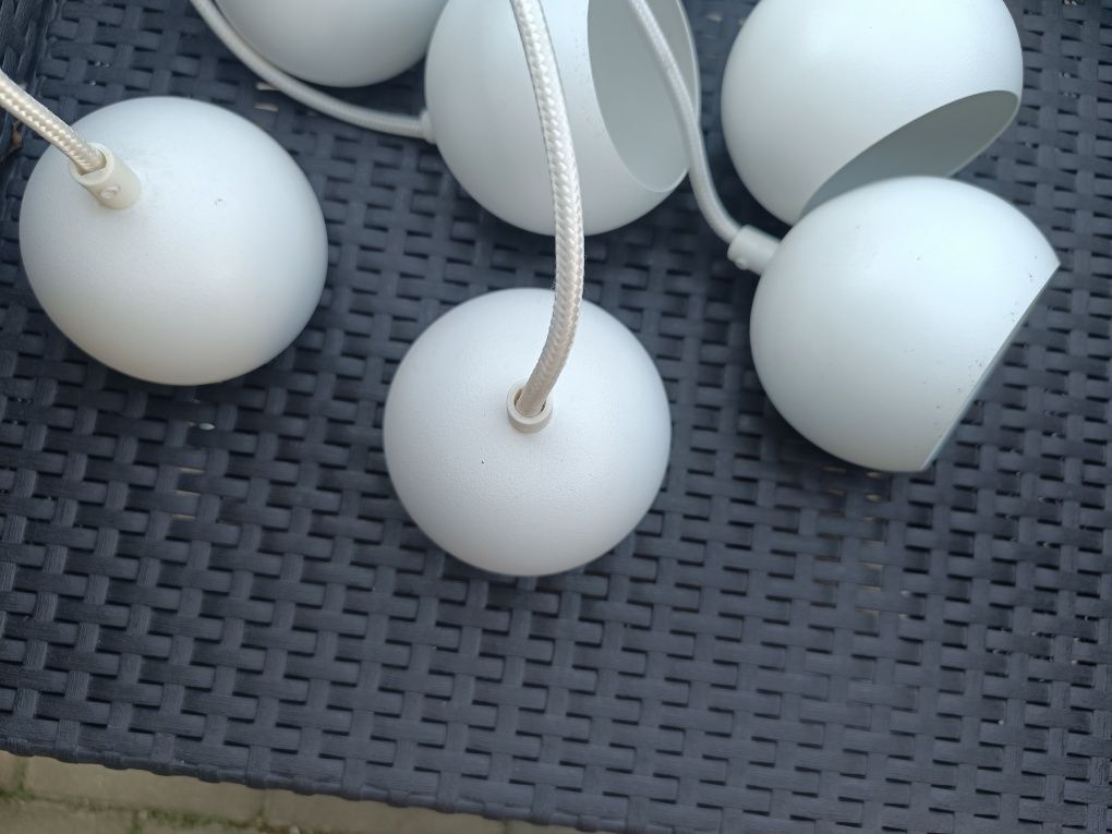 Lampa 7 , Ala pająk, wisząca biała