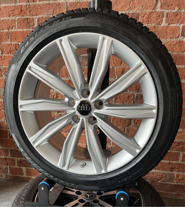 Koła Zimowe 19 Audi A6 C8 4K 245/45R19 Pirelli Nowe 2024 OEM 5x112