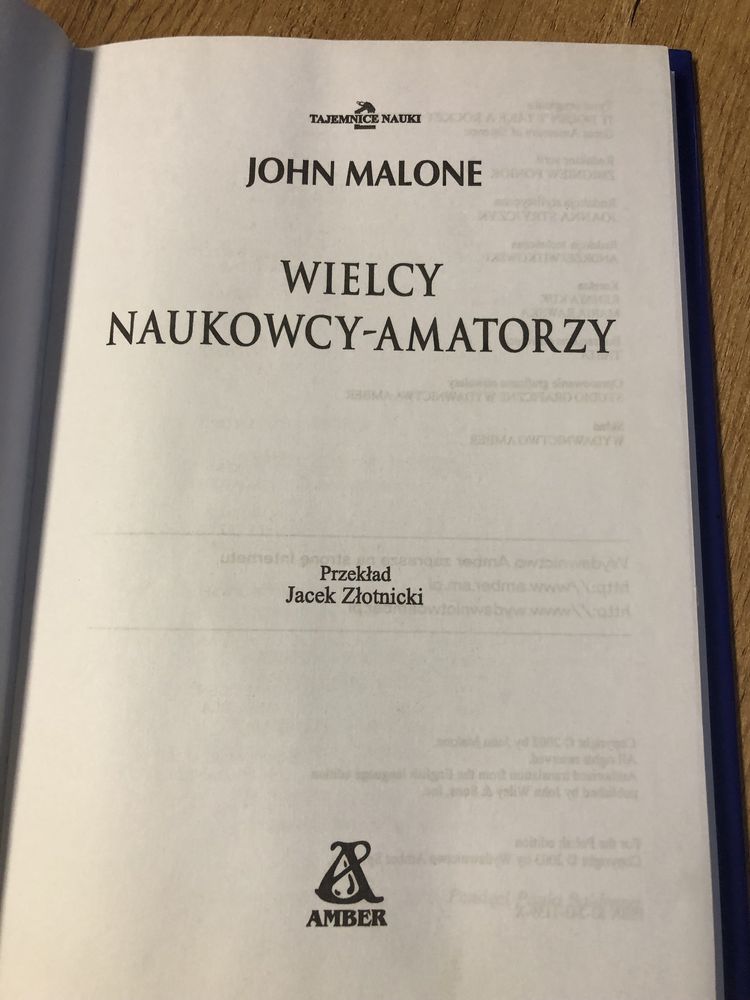 Wielcy naukowcy-amatorzy   -   John Malone