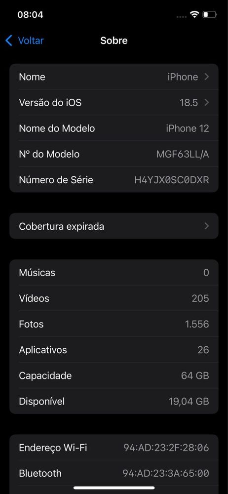 Iphone 12 sem garantia